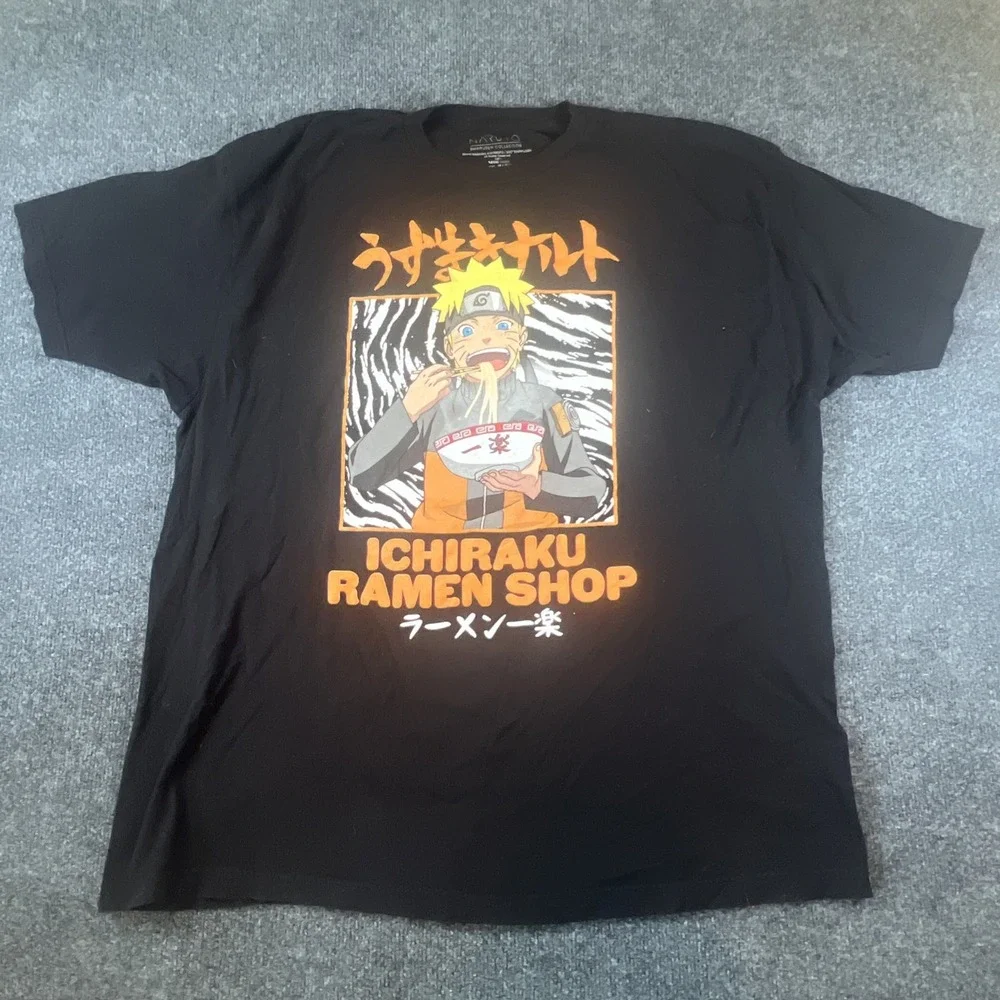 Naruto Shippuden‎ Collection T-Shirt Men Size 3XL Ichiraku Ramen Shop